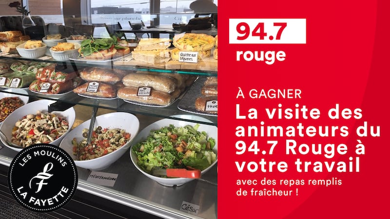Rouge vous paie le lunch !